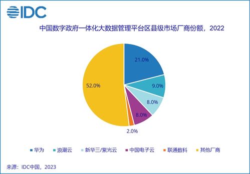 2022年中國IDC數字政府大數據及數據治理市場 數據處理環節份額解析